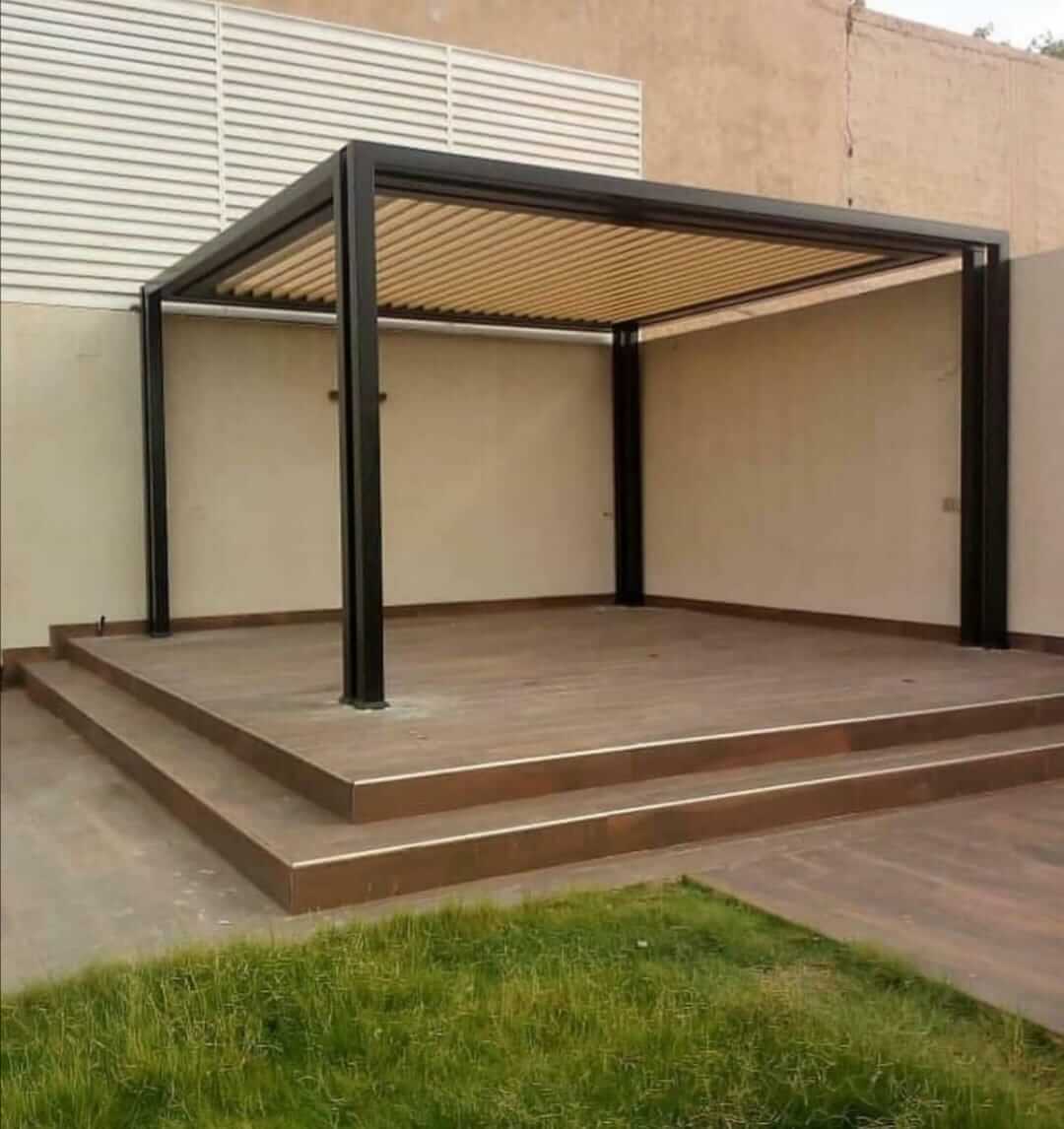 برجولات-معدنية